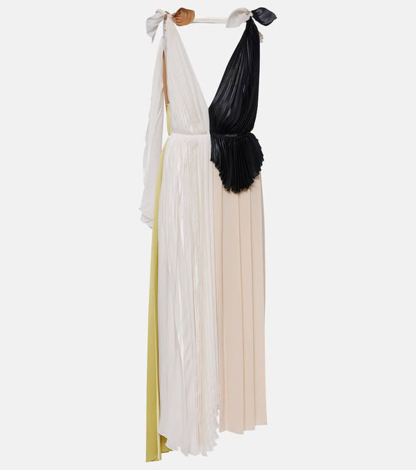 Victoria Beckham Pleated maxi dress