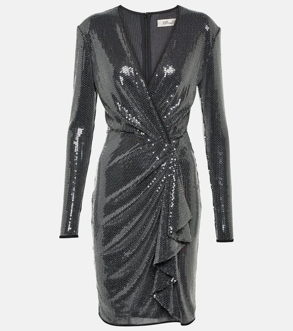 Diane von Furstenberg Lexa sequined minidress