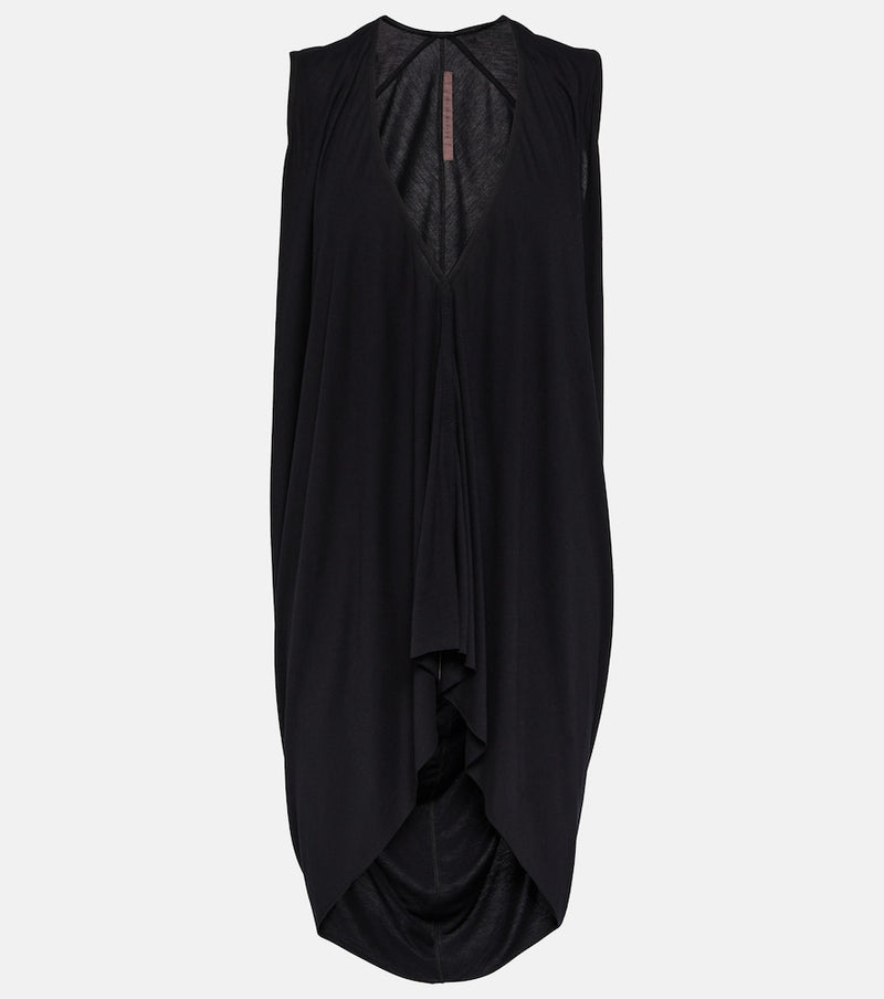 Rick Owens Lilies draped jersey top