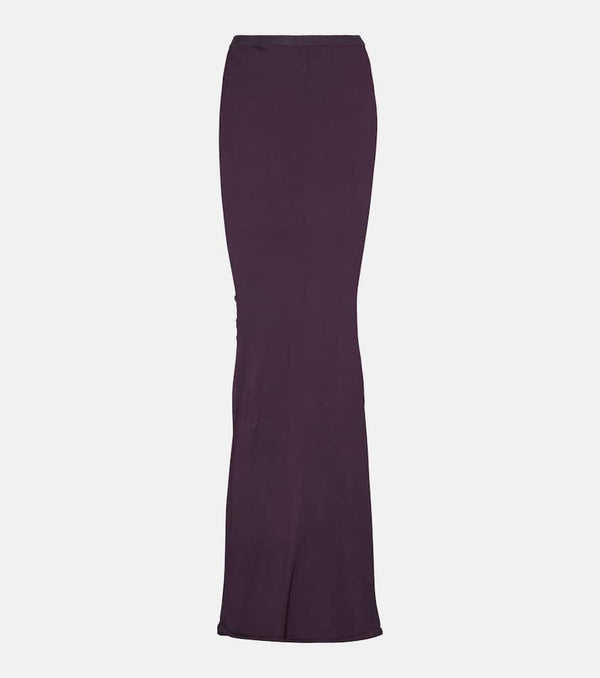 Rick Owens Lilies jersey maxi skirt