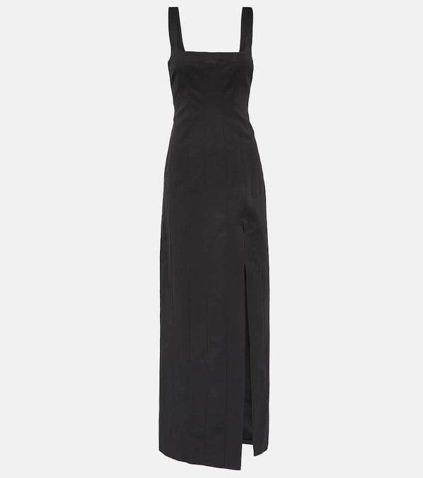 Staud Portrait cotton-blend maxi dress
