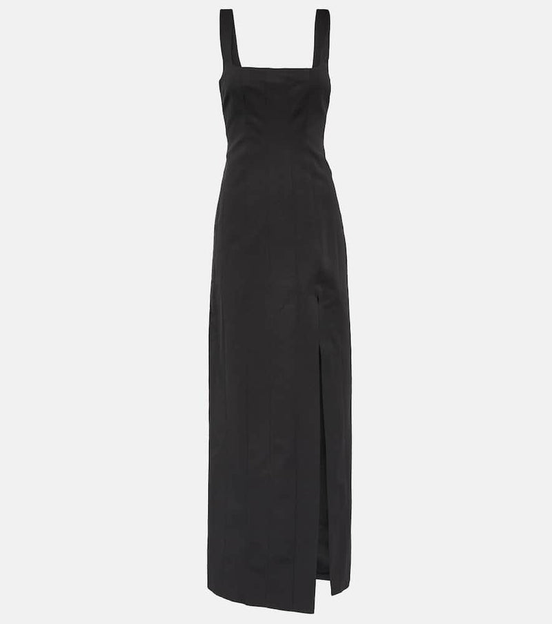 Staud Portrait cotton-blend maxi dress