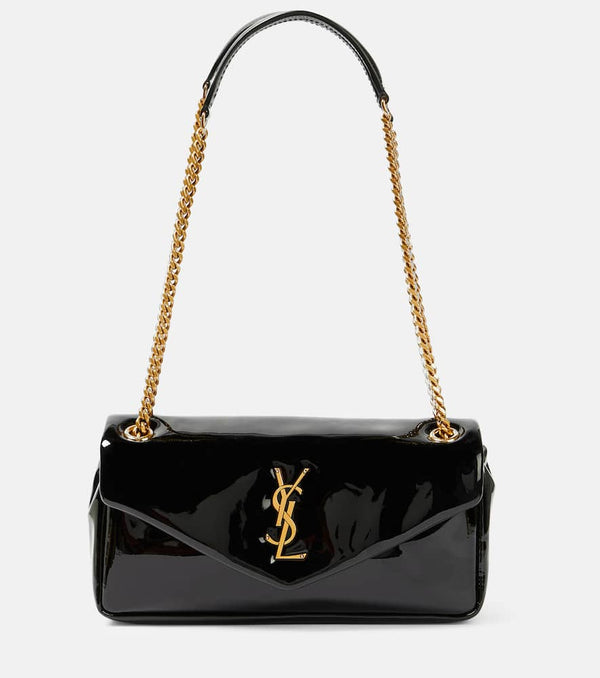 Saint Laurent Calypso patent leather shoulder bag