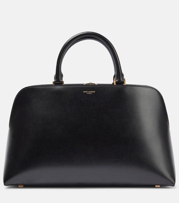 Saint Laurent Sac De Jour Duffel leather tote bag