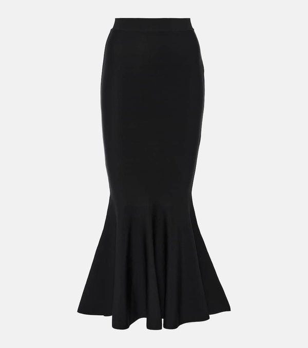 Balmain High-rise maxi skirt