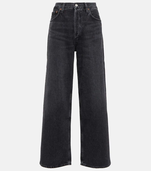 Agolde Low Slung Baggy low-rise cotton jeans