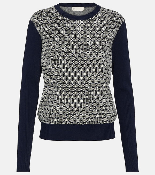 Tory Sport Jacquard sweater