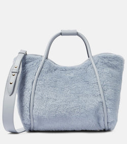 Max Mara Marine Medium teddy tote bag