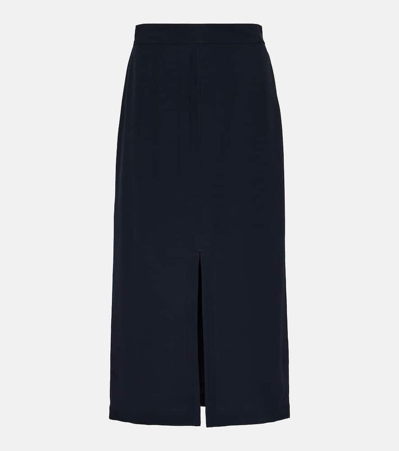 Toteme Satin midi skirt