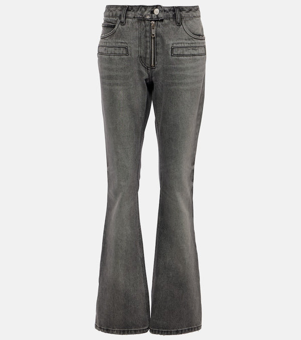 Courrèges Low-rise straight jeans