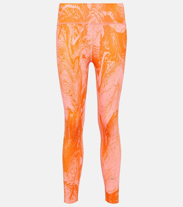 Adidas by Stella McCartney TruePurpose high-rise printed leggings