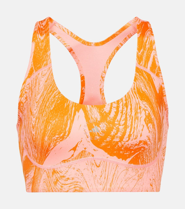 Adidas by Stella McCartney TruePurpose printed sports bra