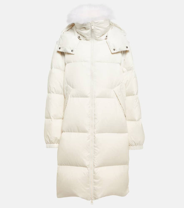 Yves Salomon Shearling-trimmed down coat