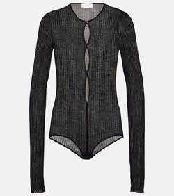 Sportmax Rib-knit bodysuit