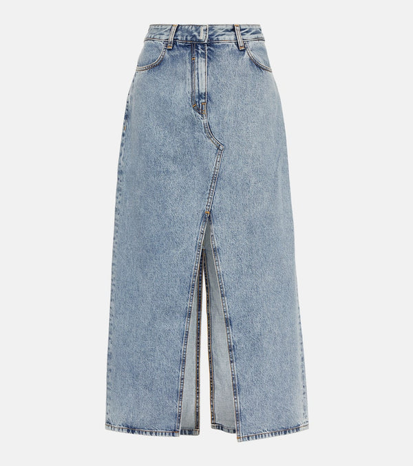 Givenchy Denim maxi skirt