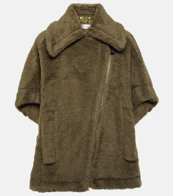 Max Mara Manto alpaca-blend cape