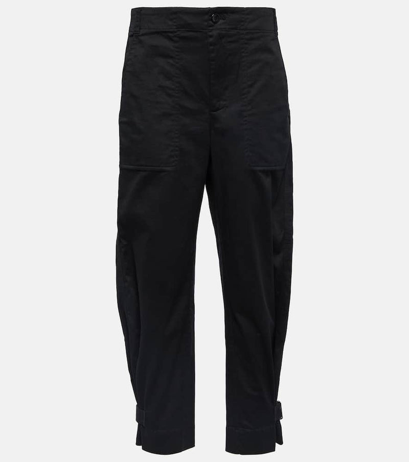 Proenza Schouler White Label cotton twill tapered pants