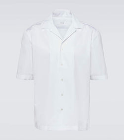 Lardini Cotton poplin bowling shirt