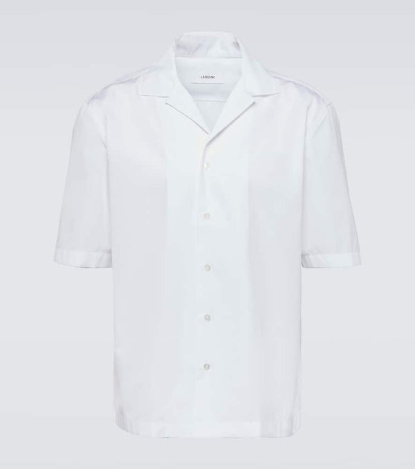 Lardini Cotton poplin bowling shirt