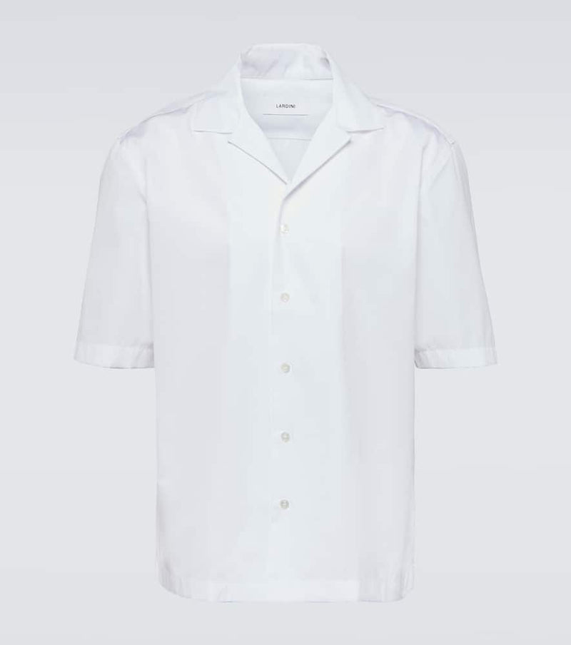 Lardini Cotton poplin bowling shirt