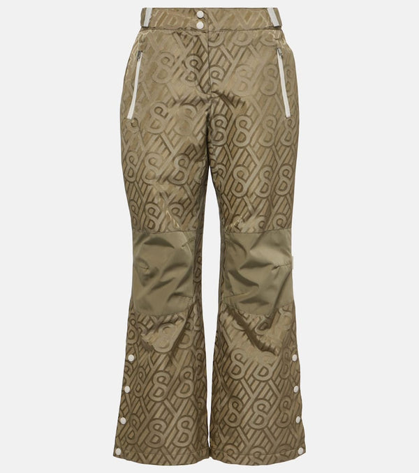 Yves Salomon Logo printed ski pants