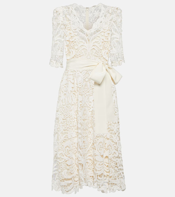 Elie Saab Lace midi dress