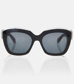 Alaïa Logo square sunglasses