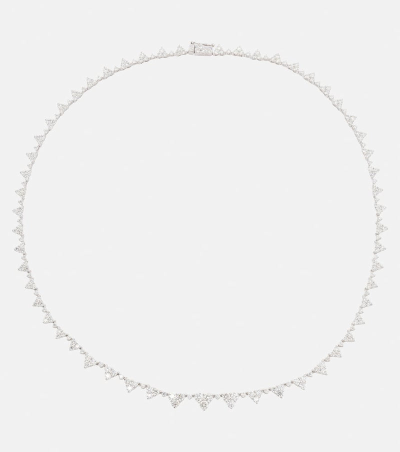 Anita Ko Eternity 18kt white gold choker with diamonds