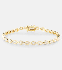 Anita Ko 18kt gold tennis bracelet with diamonds