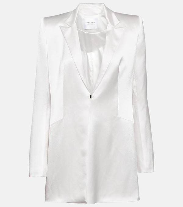 Galvan Bridal Leith satin blazer dress