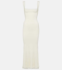 Galvan Atalanta beaded midi dress