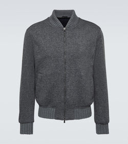 Thom Sweeney Cashmere bomber jacket