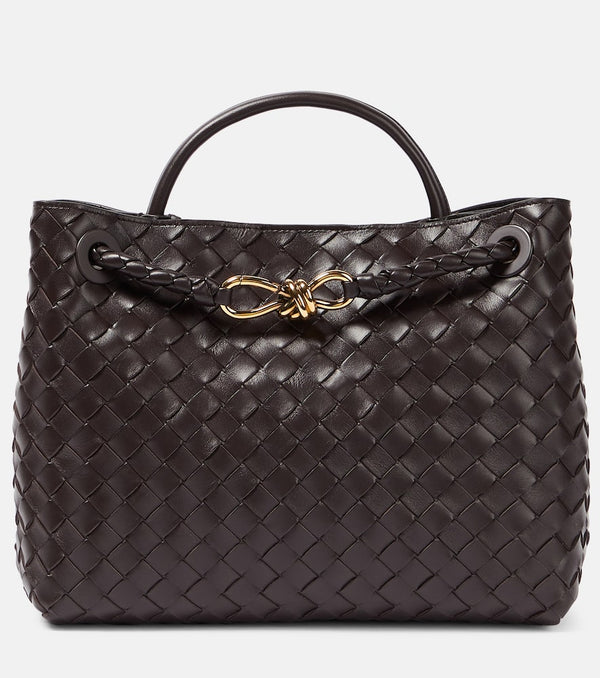 Bottega Veneta Andiamo Intrecciato leather tote bag