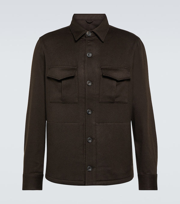 Thom Sweeney Cashmere overshirt