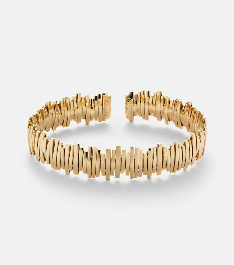 Suzanne Kalan Classic 18kt gold bangle