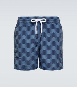 Frescobol Carioca Copa Selva printed swim trunks