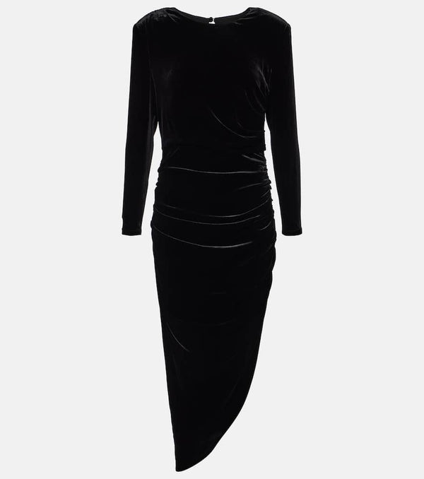 Veronica Beard Tristana velvet midi dress