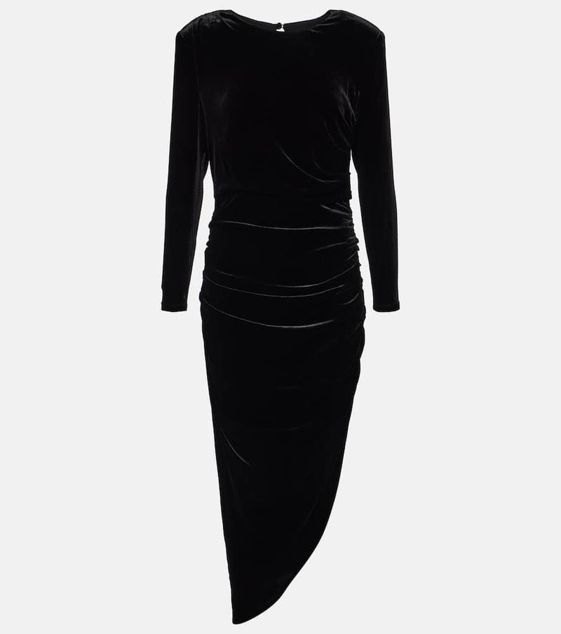 Veronica Beard Tristana velvet midi dress