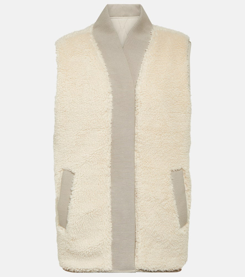 Varley Covey reversible faux-shearling gilet