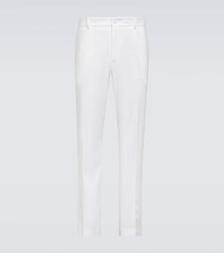 Dolce & Gabbana Linen-blend straight pants