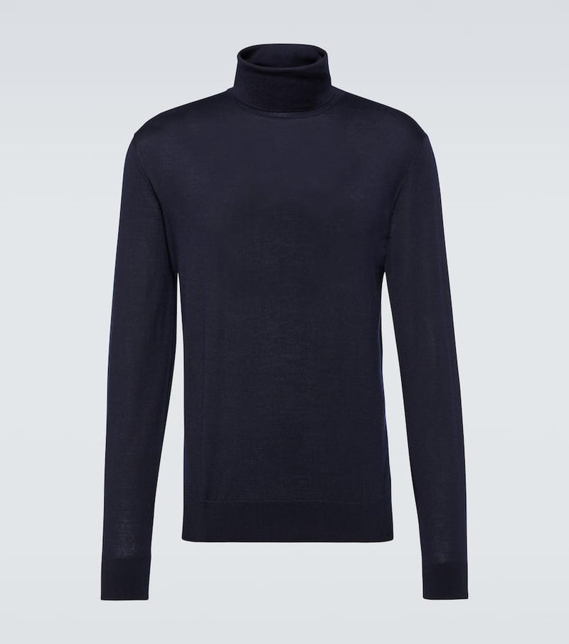 Dolce & Gabbana Cashmere-blend turtleneck sweater