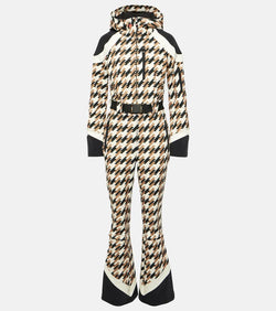 Perfect Moment Allos houndstooth ski suit