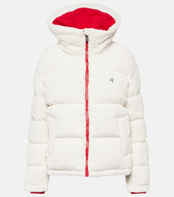 Perfect Moment Jumbo corduroy down jacket