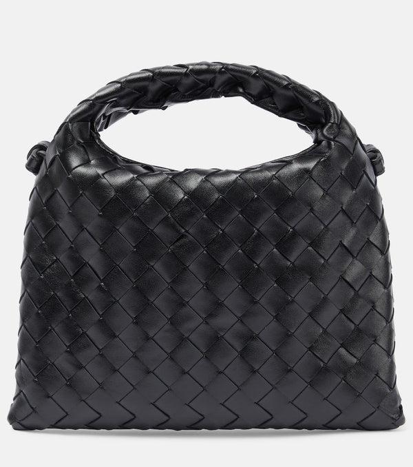 Bottega Veneta Hop Mini Intrecciato leather tote bag