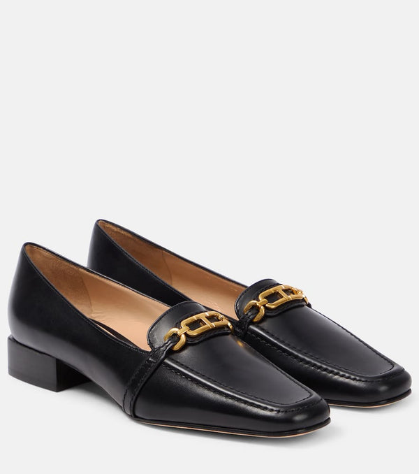 Tom Ford Monogram leather loafers