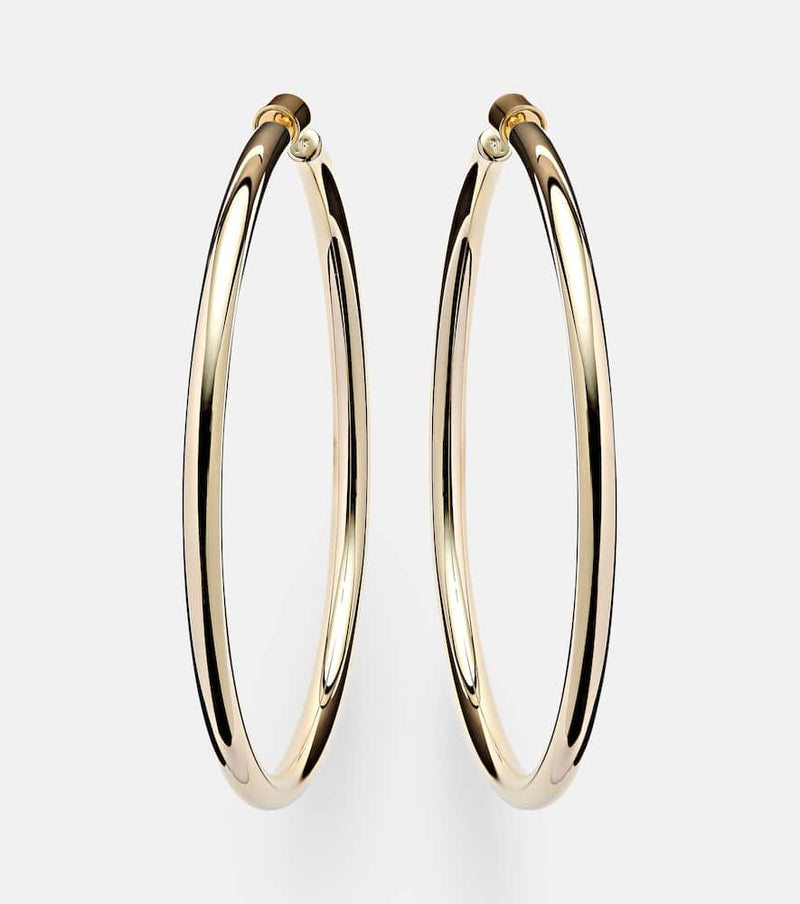 Jennifer Fisher 10kt gold-plated hoop earrings