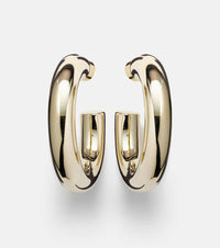 Jennifer Fisher Jamma Mini 10kt gold-plated hoop earrings
