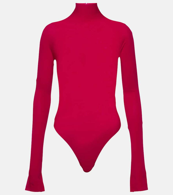 Alaïa Turtleneck jersey bodysuit