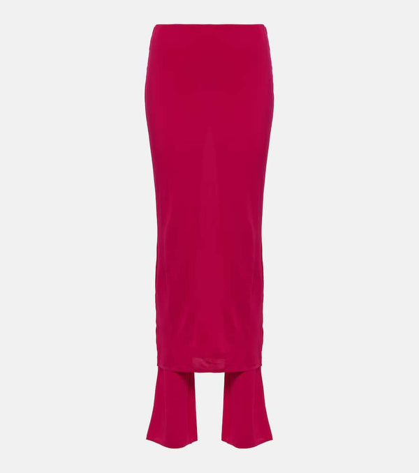 Alaïa High-rise jersey skirt pants