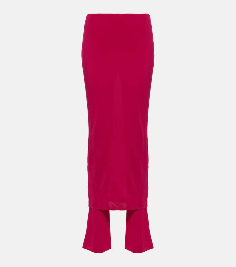 Alaïa High-rise jersey skirt pants